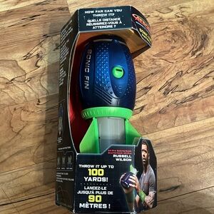 Aerobie Sonic Fin Aerodynamic High Performance Outdoor Football for Kids Adults